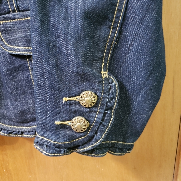 Dressy denim jacket. Size 3X - Picture 5 of 6